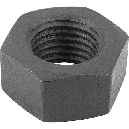 Hex Nut, M10, Steel, Grade 8, Bright Zinc Plated, 6.60 Mm Ht